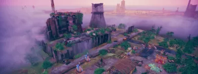 screenshot   powerplant island sunrise